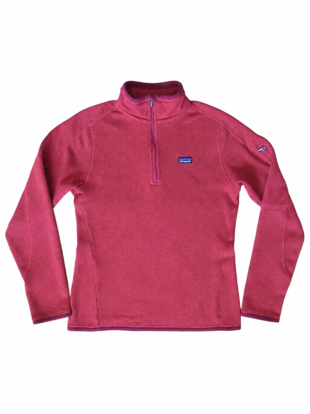 Patagonia Women's Better Sweater® Red 1/4-Zip Fleece | Size Small